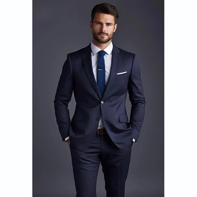 Mens Grooming Tools - Men's Suit Set 2 Piece Stylish