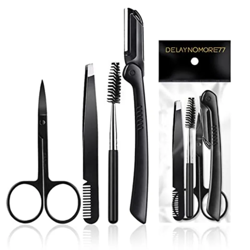 Eyebrow Razor Trimmer - Eyebrow Razor Kit, Professional Eyebrow Groomg