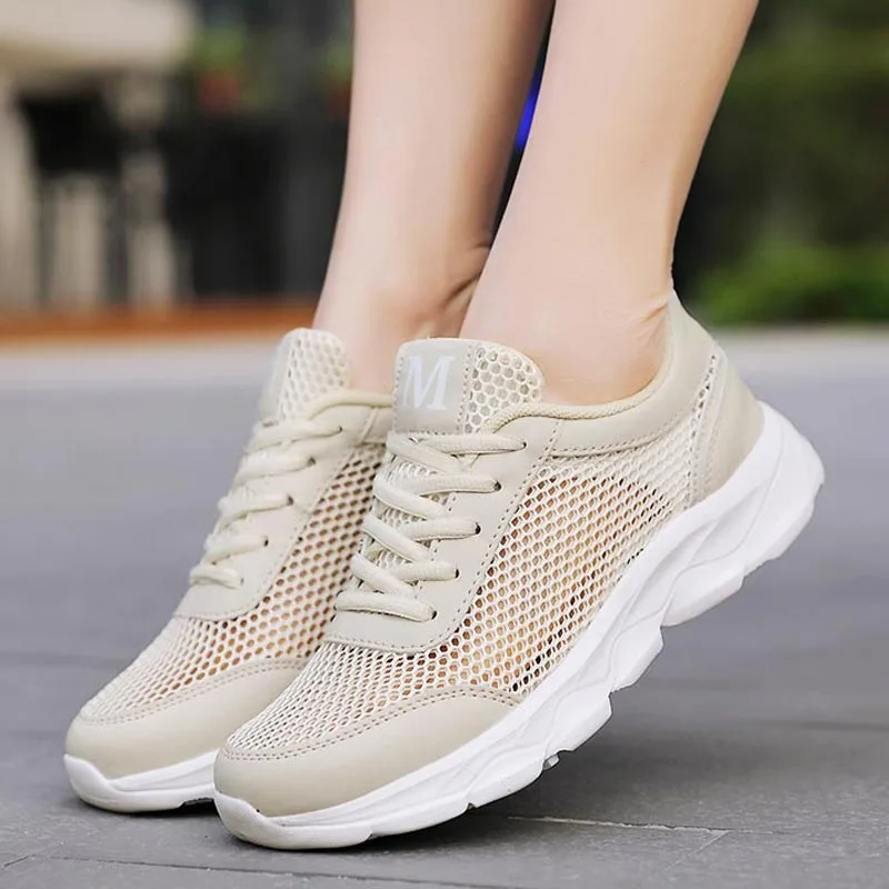 Men'S Grooming Pictures - Summer Breathable Sneakers Women Mesh Women's