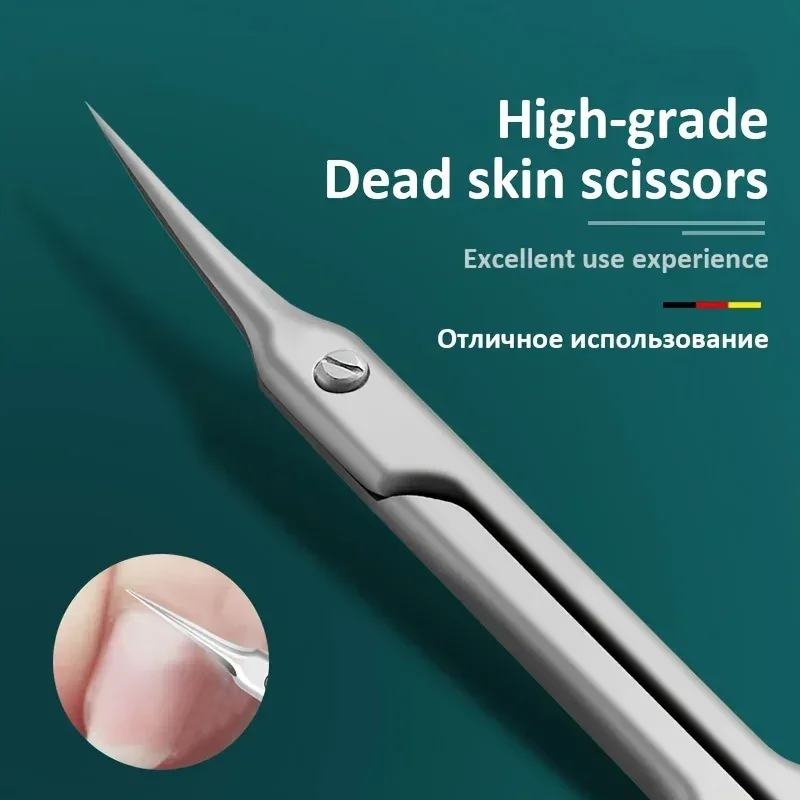 Eyebrow Razor Trimmer - Ouriner Stainless Steel Curved Tip Thin