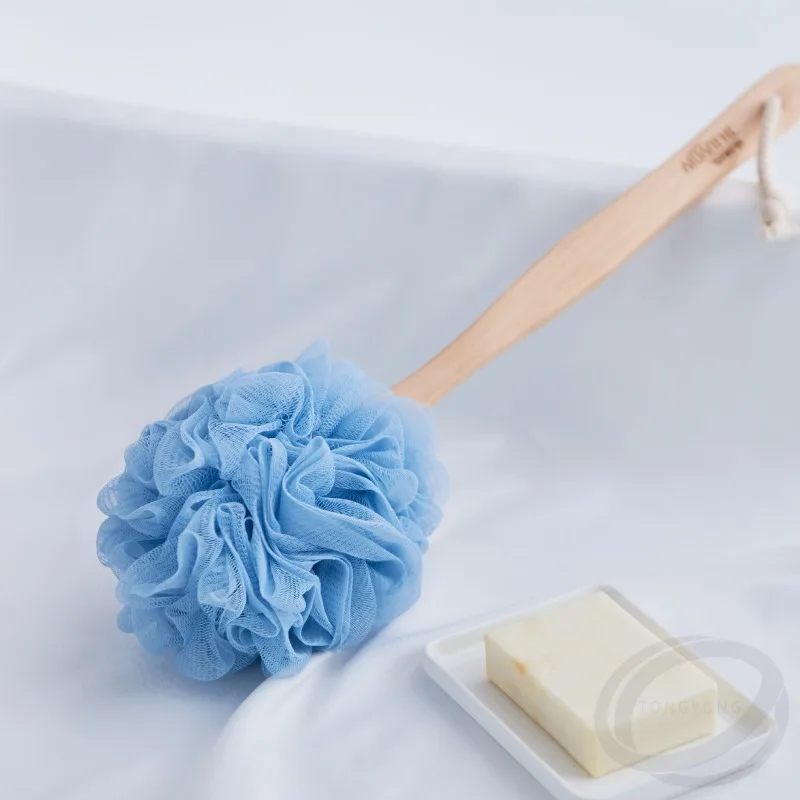 Exfoliating Scrub Mens - 1PCS Long Handle Wooden Bath Brush