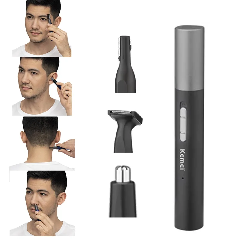 Men'S Grooming Essentials - Kemei Pro Rechargeable Nose Hair Trimmer