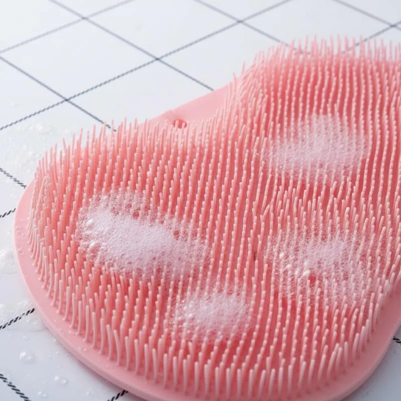 Exfoliating Scrub Mens - Shower Foot Scrubber Mat Back Washer