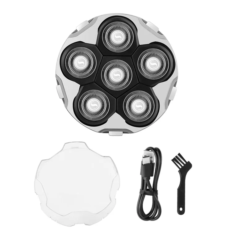 Men Grooming Home - 6 Heads Electric Shaver for Men,