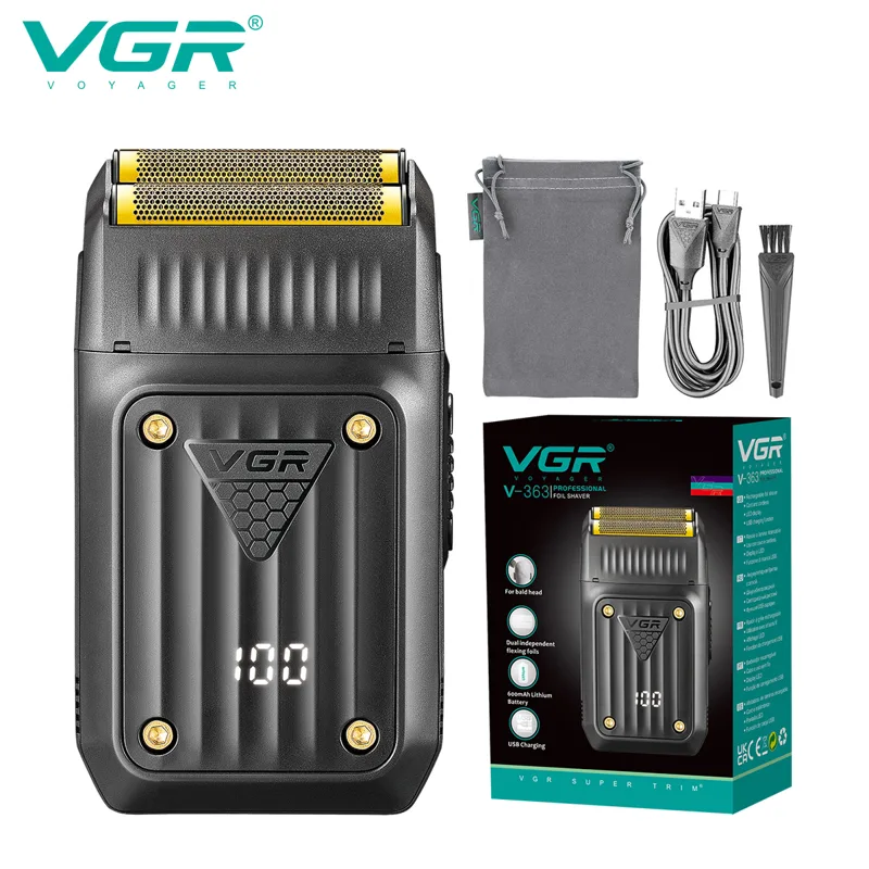 Eyebrow Razor Trimmer - VGR 363 Razor Electric Shaver Professional
