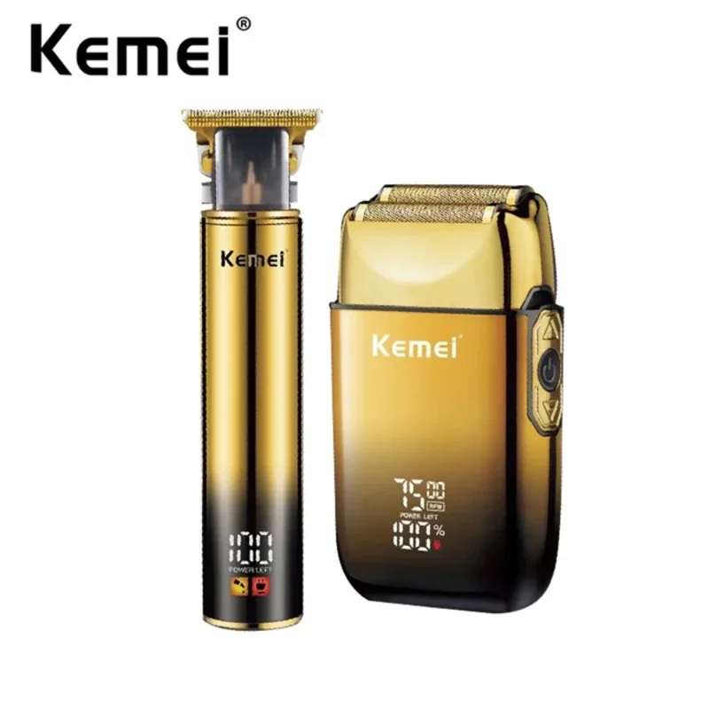 Men'S Grooming Essentials - Kemei Hair Trimmer Electric Razor Foil