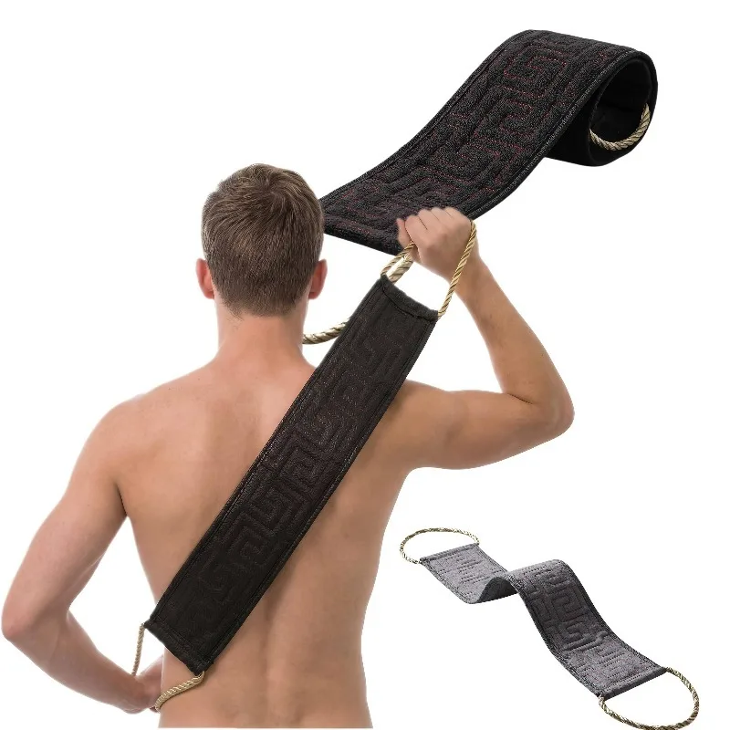 Exfoliating Scrub Mens - Long Back Brush Exfoliating Back Scrubber