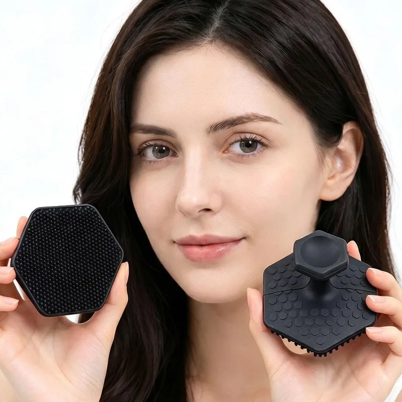 Silicone Face Scrubber for Men - Exfoliating Scrub Mens recension och pris