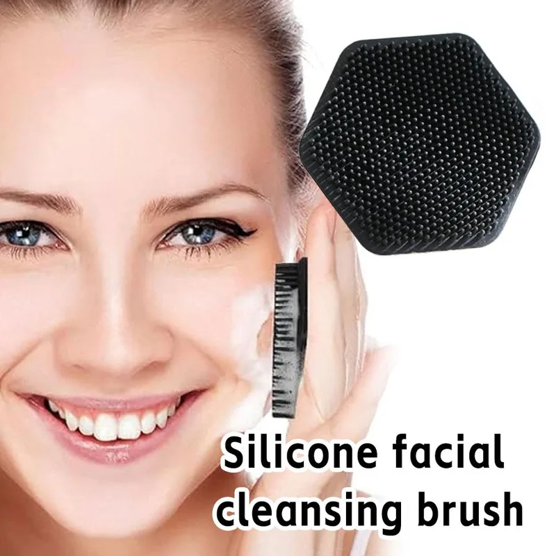 Silicone Face Scrubber for Men - Exfoliating Scrub Mens recension och pris
