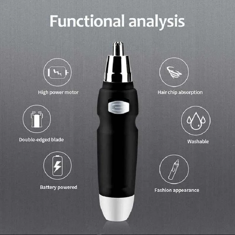 Portable Electric Ear Nose Tri - Eyebrow Razor Trimmer recension och pris