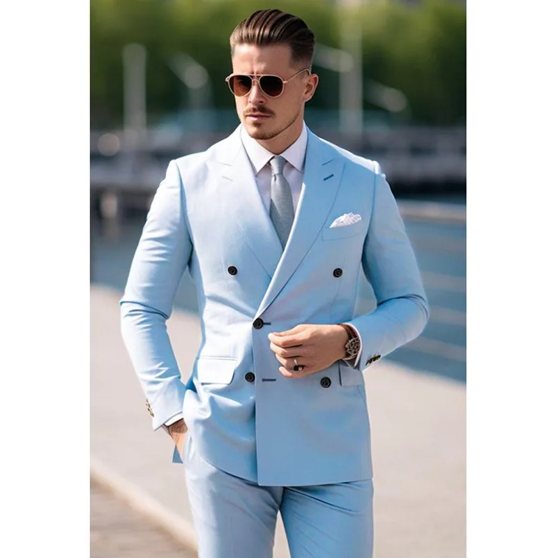 Men's Suit Set 2 Piece Stylish - Mens Grooming Tools recension och pris