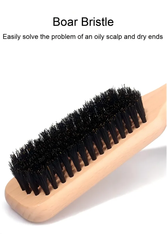 Men Wooden Boar Bristle Hair B - Men'S Grooming Tool recension och pris
