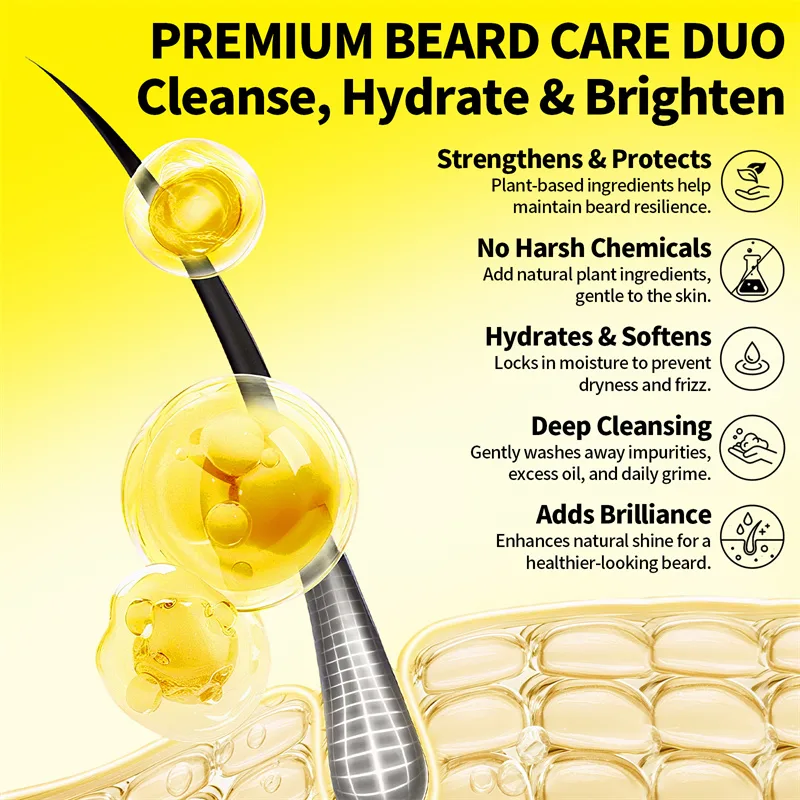 Men Beard Oil Kit Beard Moistu - Men'S Grooming Essentials recension och pris