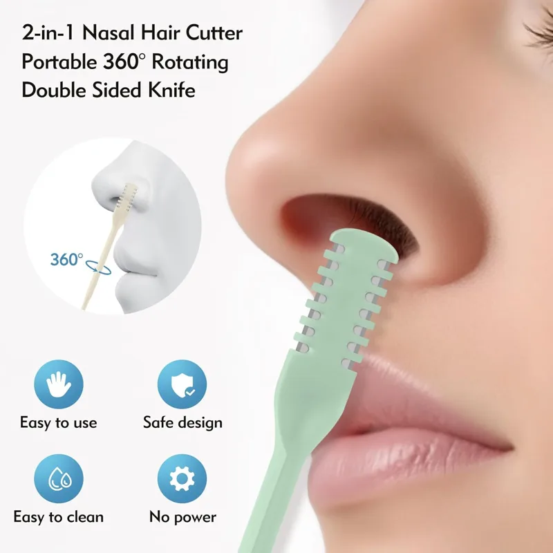 5/20/50Pcs 2-in-1 Nasal Cutter - Mens Grooming Tools recension och pris