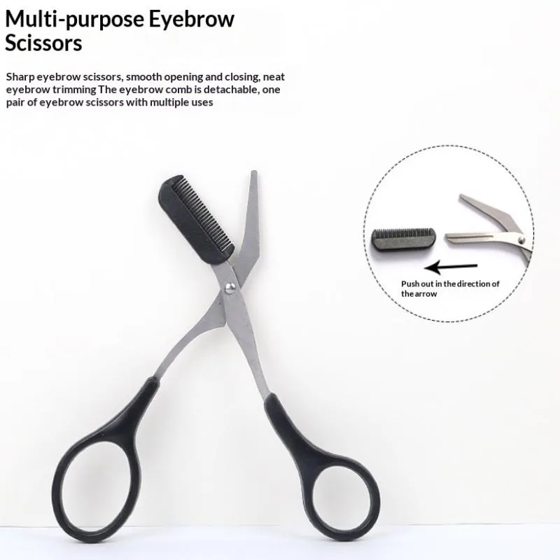 3pcs Stainless Steel Eyebrow K - Men Grooming Home recension och pris