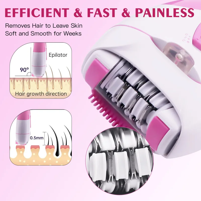 Hatteker Electric Plucker Clam - Eyebrow Razor Trimmer recension och pris