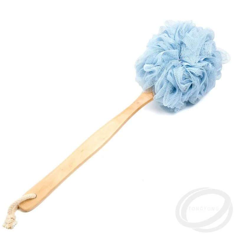 1PCS Long Handle Wooden Bath B - Exfoliating Scrub Mens recension och pris