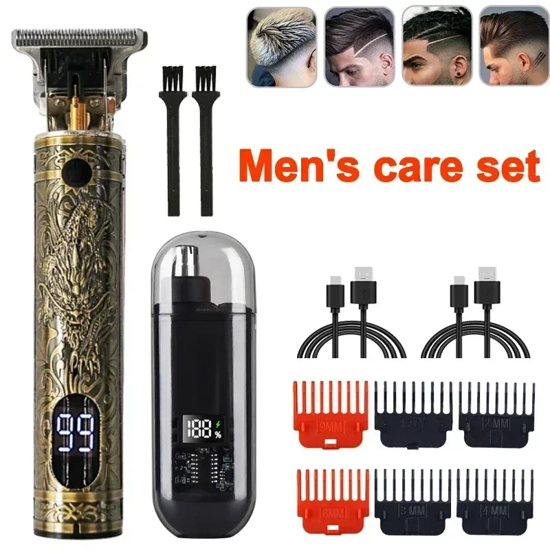Portable T9 Hair Clipper Nasal - Mens Grooming Tools recension och pris