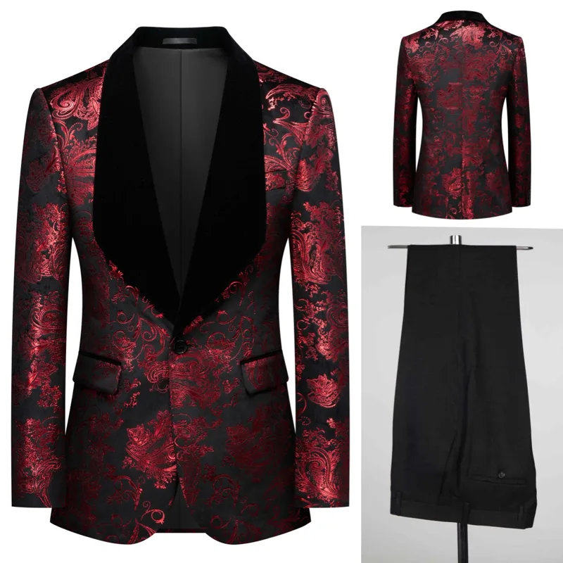 Real Picture Men Suit Jacquard - Men'S Grooming Pictures recension och pris