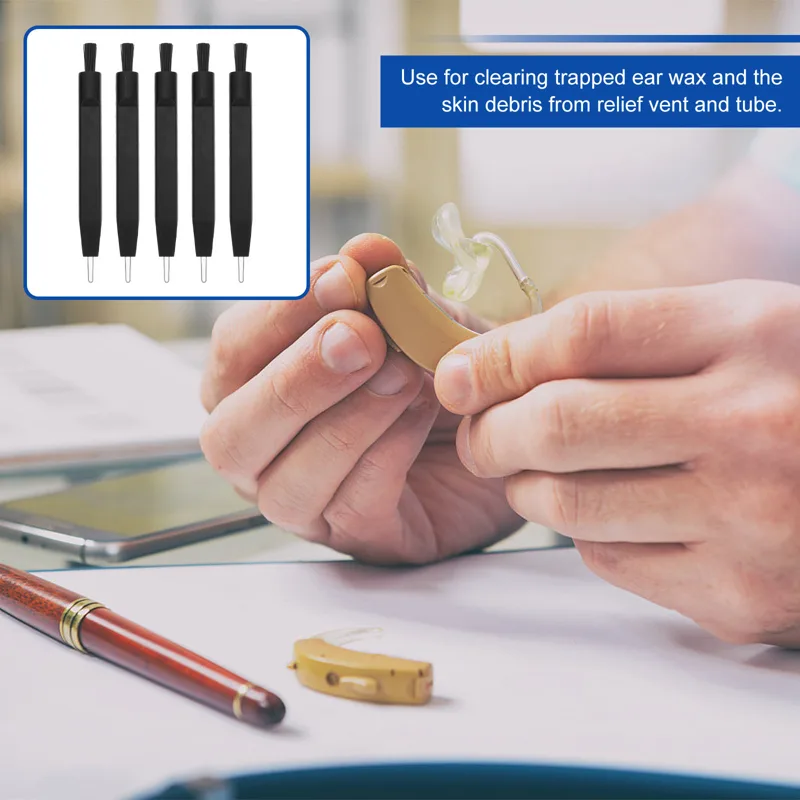 5Pcs Hearing Aid Cleaning Tool - Ear Wax Remover recension och pris