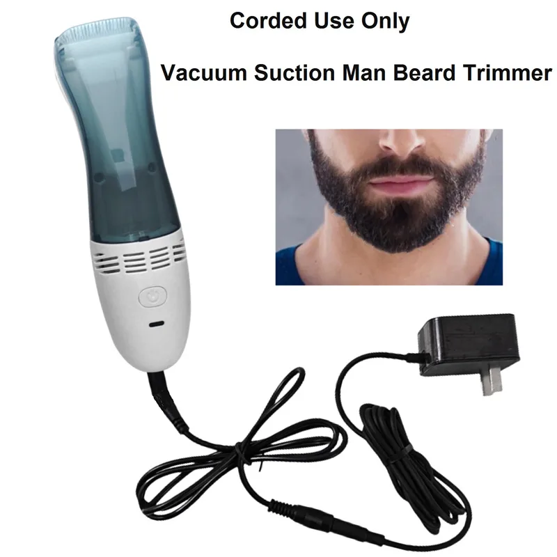 Vacuum Beard Trimmer Corded El - Men'S Grooming Vacuum recension och pris