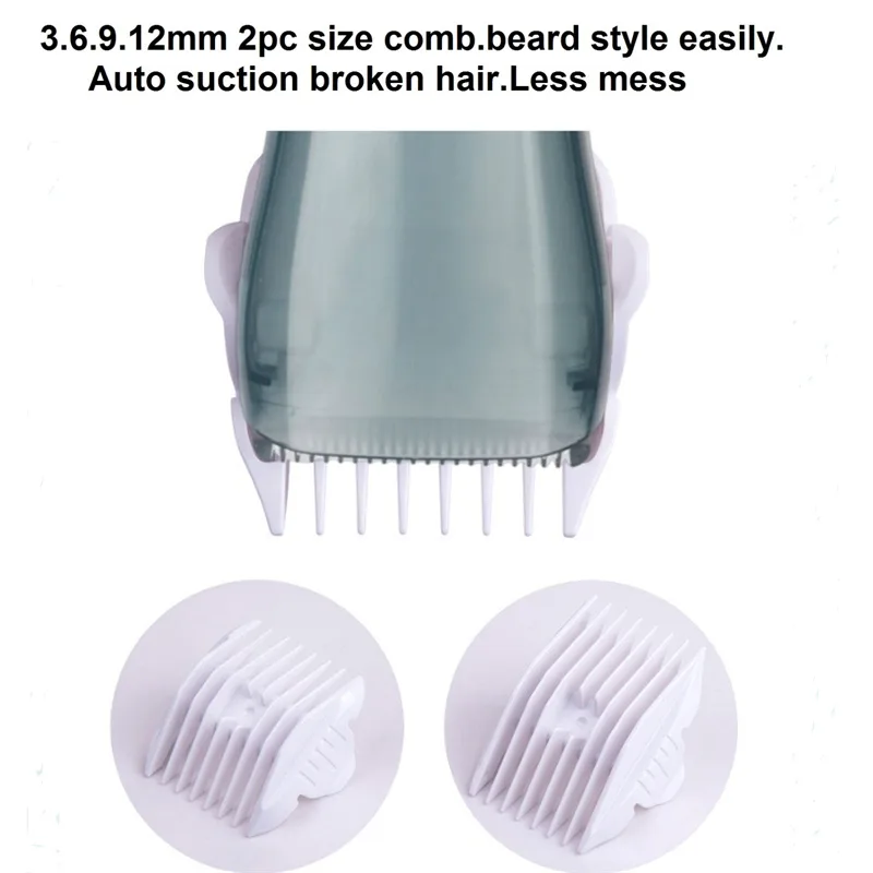 Vacuum Beard Trimmer Corded El - Men'S Grooming Vacuum recension och pris