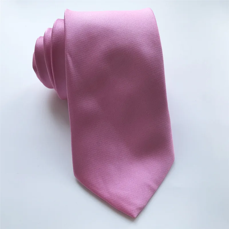 Men's Ties Solid Pink Neck Tie - Men'S Grooming Pictures recension och pris