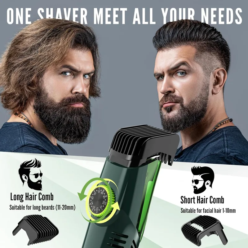 Hatteker Beard Trimmer for Men - Men'S Grooming Vacuum recension och pris