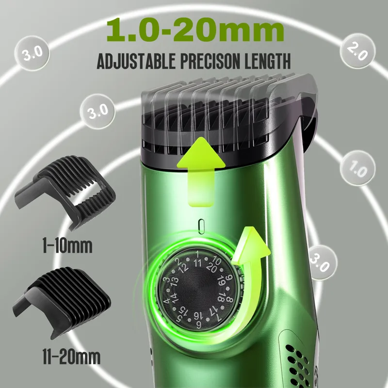 Solimpia Cordless Beard Trimme - Men'S Grooming Vacuum recension och pris