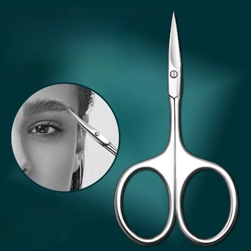 Curved Blade Eyebrow Scissors  - Eyebrow Razor Trimmer recension och pris