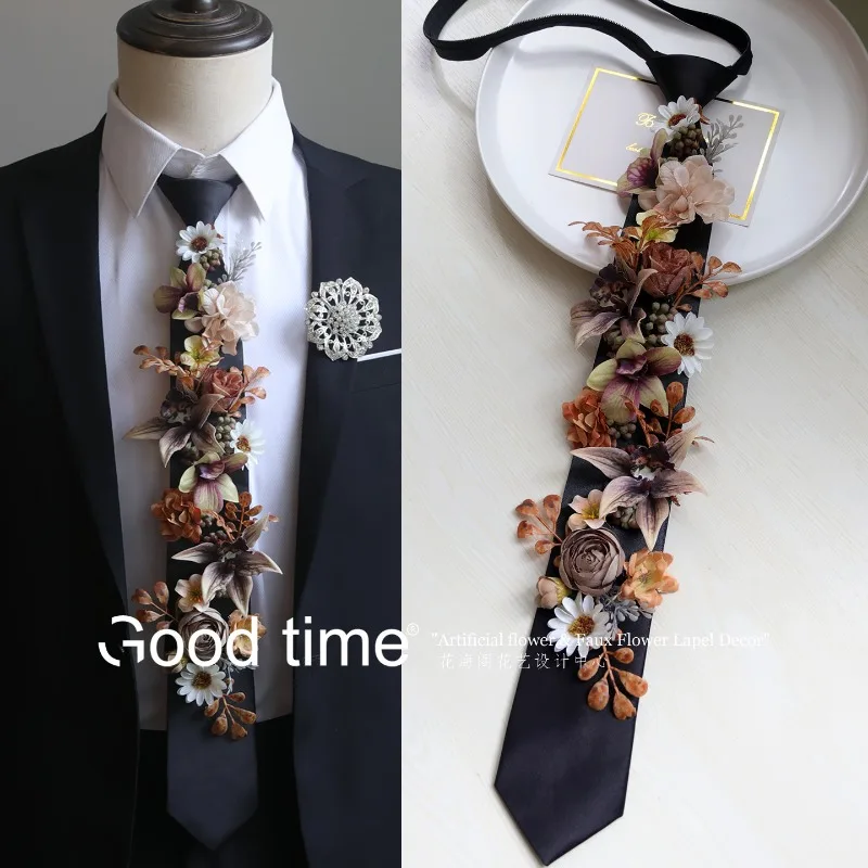 Tie flower simulation flower,  - Men Grooming Home recension och pris