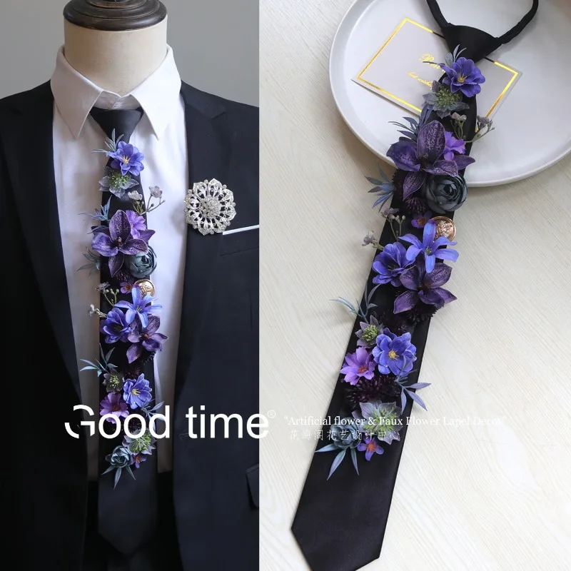 Tie flower simulation flower,  - Men Grooming Home recension och pris