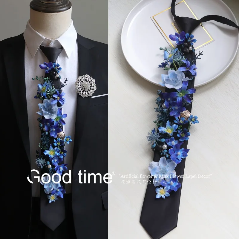 Tie flower simulation flower,  - Men Grooming Home recension och pris