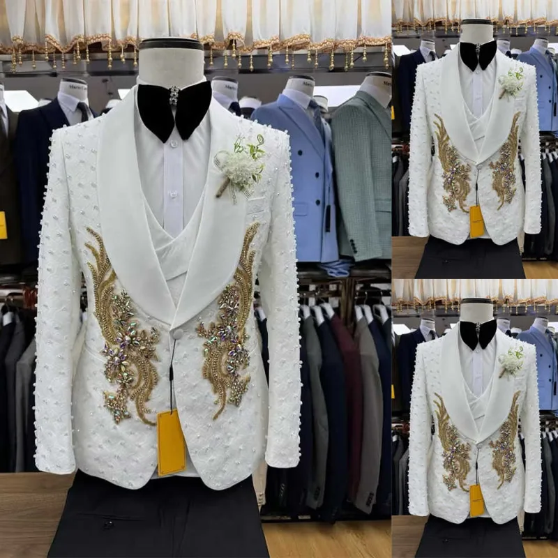 Real Picture Wedding Men Suits - Men'S Grooming Pictures recension och pris