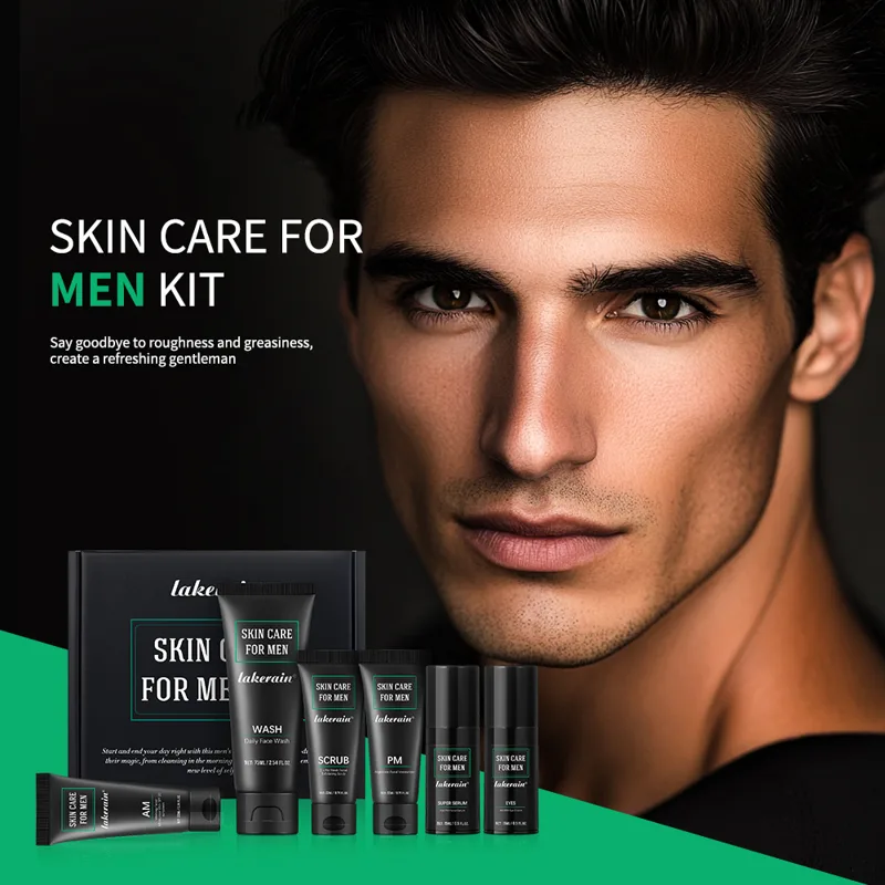 Men Skincare Kit Deep Cleansin - Mens Grooming Kit Gift Set recension och pris