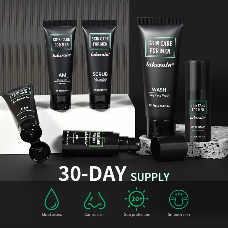 Men Skincare Kit Deep Cleansin - Mens Grooming Kit Gift Set recension och pris