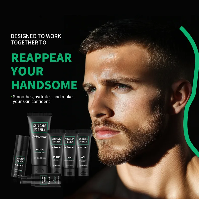 Men Skincare Kit Deep Cleansin - Mens Grooming Kit Gift Set recension och pris