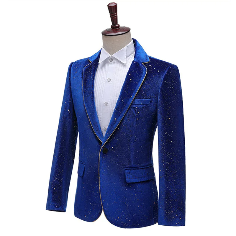 Stylish Formal Men's Velvet Su - Men'S Grooming Studio recension och pris
