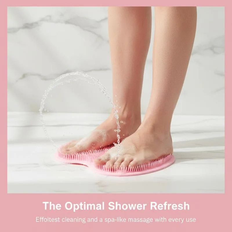 Shower Foot Scrubber Mat Back  - Exfoliating Scrub Mens recension och pris