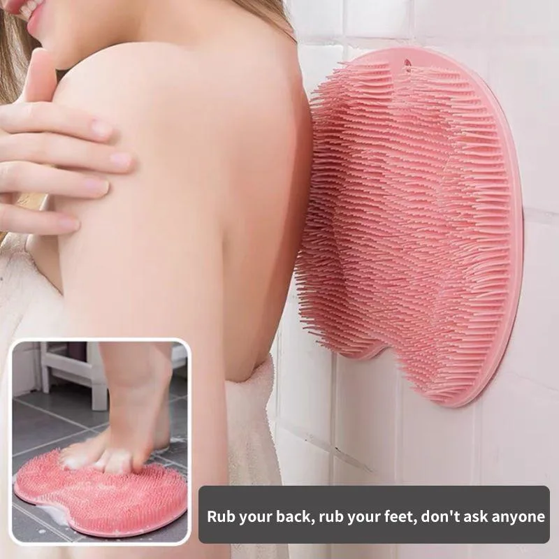 Shower Foot Scrubber Mat Back  - Exfoliating Scrub Mens recension och pris