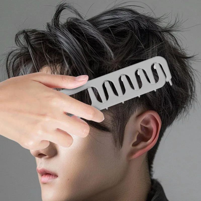 Wide Tooth Hair Comb Volumizin - Men'S Grooming Tool recension och pris