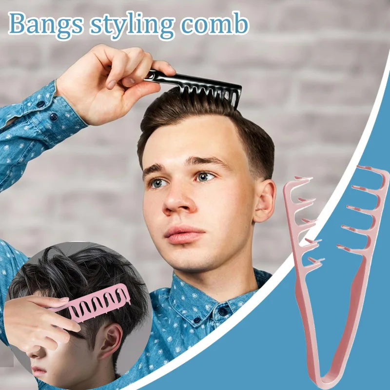 Wide Tooth Hair Comb Volumizin - Men'S Grooming Tool recension och pris