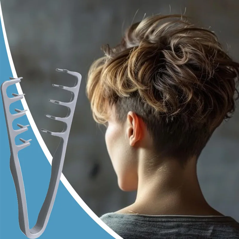 Wide Tooth Hair Comb Volumizin - Men'S Grooming Tool recension och pris