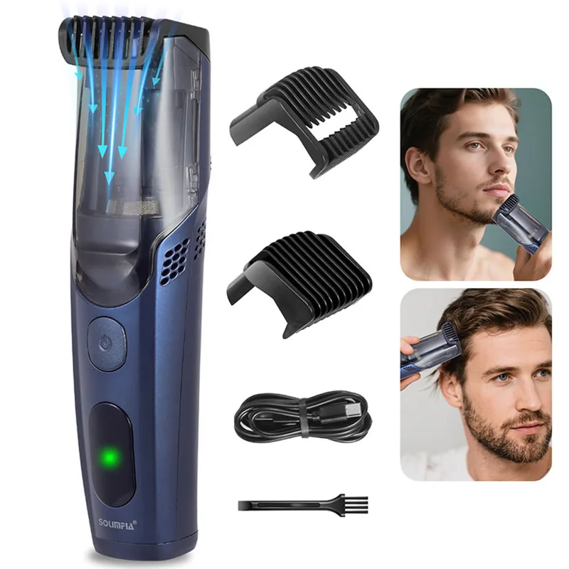 Solimpia Cordless Beard Trimme - Men'S Grooming Vacuum recension och pris