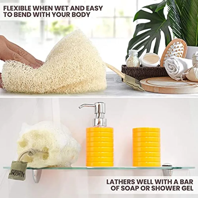 Natural Loofah Exfoliating Bod - Exfoliating Scrub Mens recension och pris