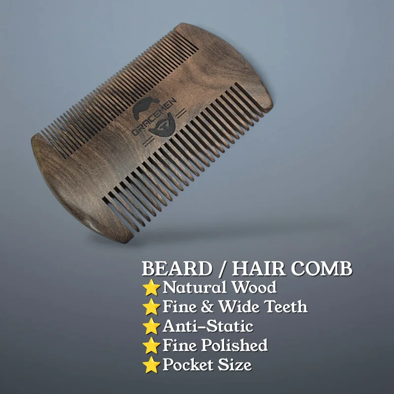 Gracemen Beard Kit - Retro Bea - Mens Grooming Kit Gift Set recension och pris