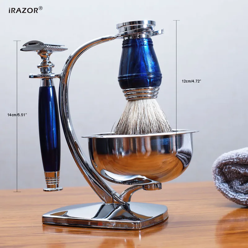 iRAZOR Royal Blue Luxury Men's - Mens Grooming Kit Gift Set recension och pris
