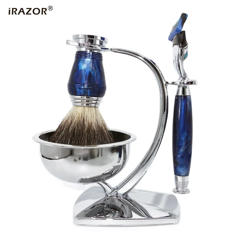 iRAZOR Royal Blue Luxury Men's - Mens Grooming Kit Gift Set recension och pris