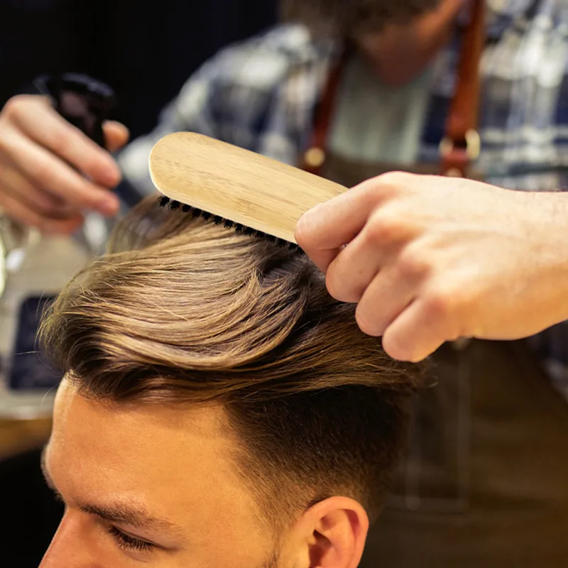 Boar Bristle Beard Brush for M - Men'S Grooming Tool recension och pris