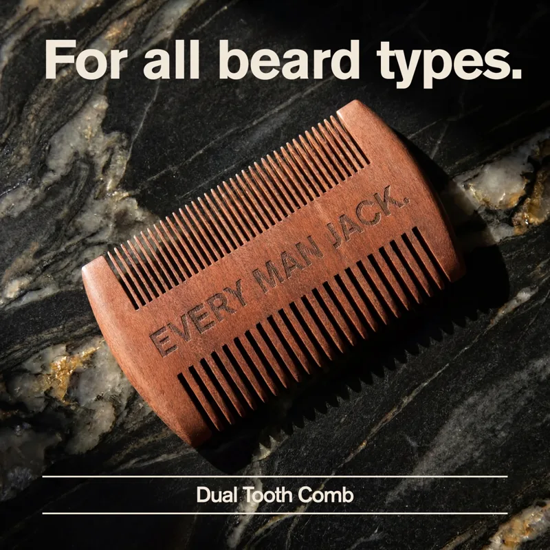 Premium Handmade Ebony Wood Be - Men'S Grooming Tool recension och pris